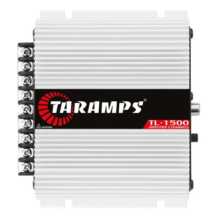 Modulo Taramps Tl 1500 2 Ohms Amplificador 3 Canais Som Automotivo Tl1500 390w Rms