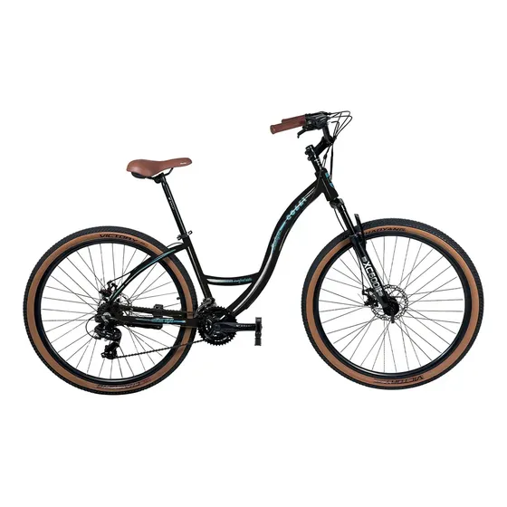 Bicicicleta Colli Munique Aluminio Aro 29 Disco-shimano 21v Cor Preto