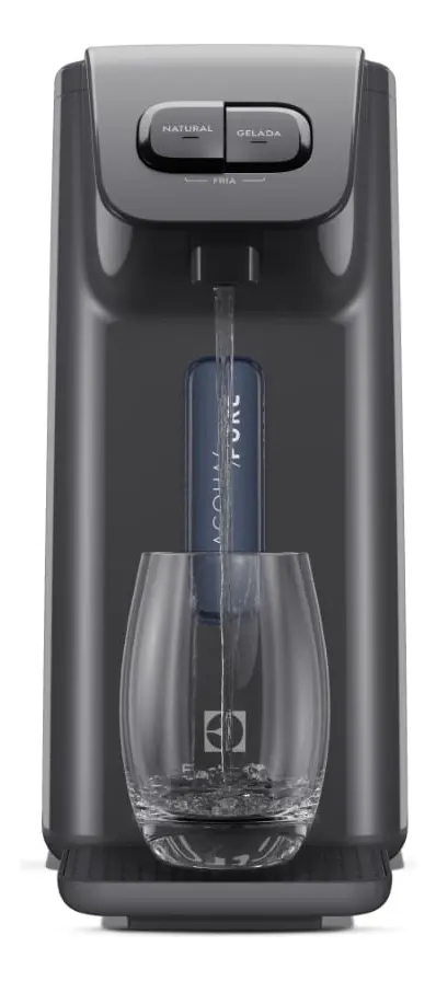 Purificador Electrolux Água Gelada Cinza Pe15x - Bivolt Cinza 127/220v