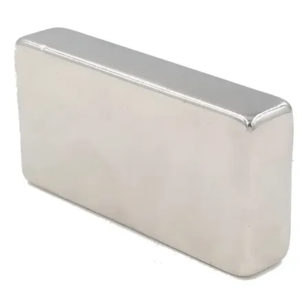 Super Imã Neodímio Bloco 40x20x10mm N42 Suporta 23 Kg