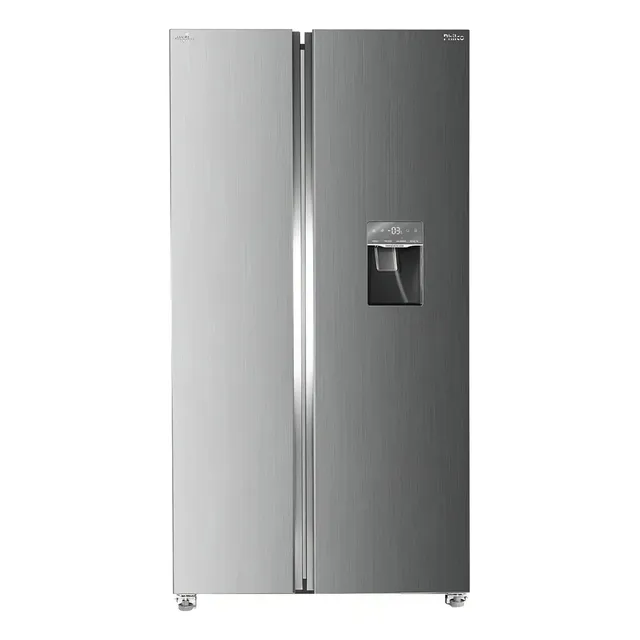 Geladeira Philco Prf535id Side By Side Inverter 434l Cor Inox 127v