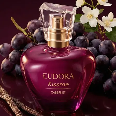 Eudora Kiss Me Cabernet Deo Colônia Feminino 50ml