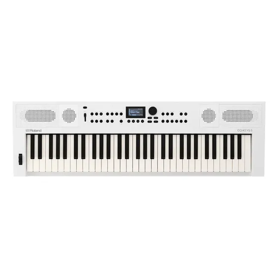 Teclado Roland Go-keys 5 sintetizador 61 teclas cor branco