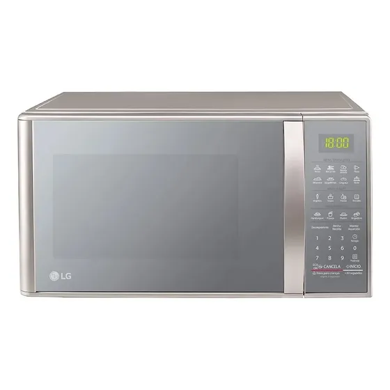 Micro-ondas LG 30L Prata Limpa Fácil - 220V