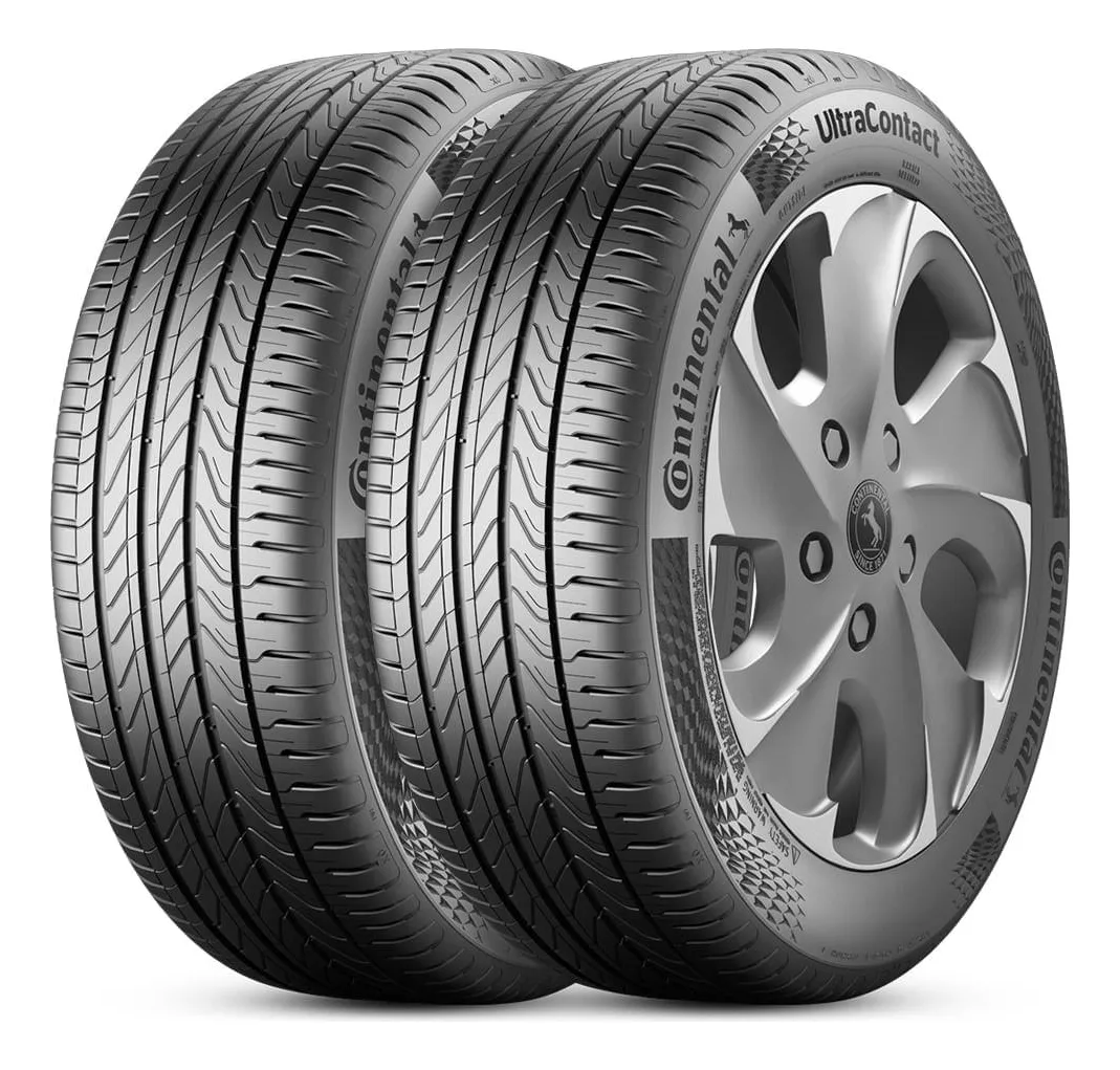 Kit 2 Pneu Aro 14 175/65r14 Continental Ultracontact 82h