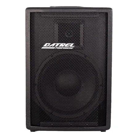 Caixa Passiva 200w 10' Datrel Show Igreja Festa Bar Cor Preto