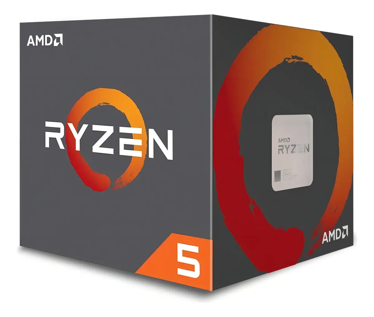 Processador gamer AMD Ryzen 5 2600 YD2600BBAFBOX de 6 núcleos e 3.9GHz de frequência