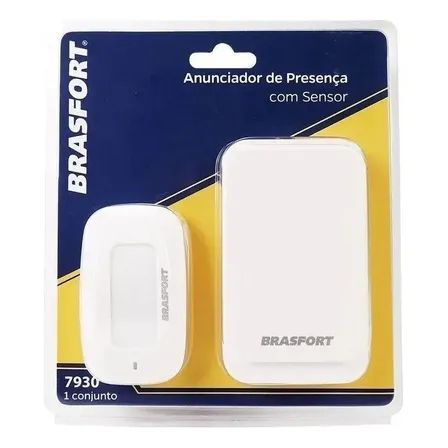 Anunciador De Presença C/ Sensor E Receptor - Brasfort