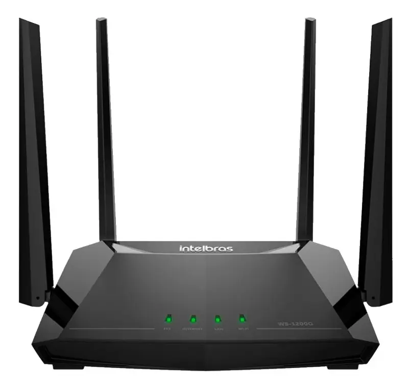 Roteador Wi-force W5-1200g Intelbras Dual Band Wifi 5 Outlet