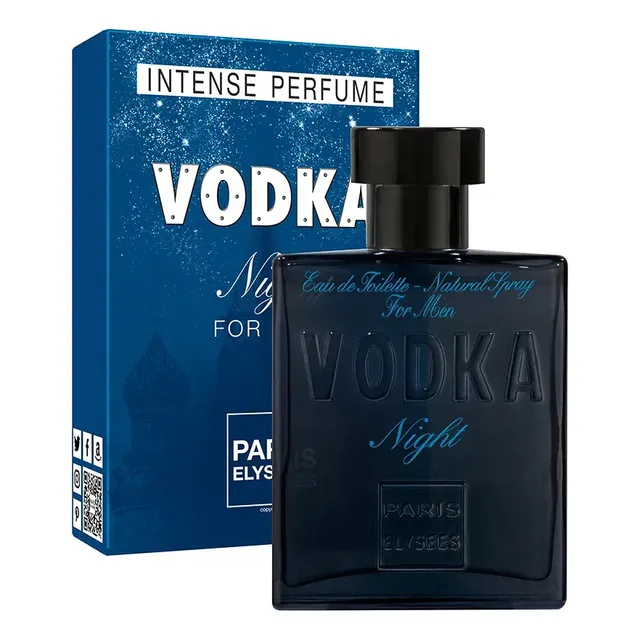 Perfume Vodka Night Paris Elysees Masculino Intense 100ml