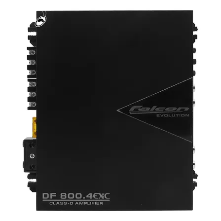 Módulo Amplificador Falcon Df 800.4exc 800w Rms 4 Canais Preto Classe D