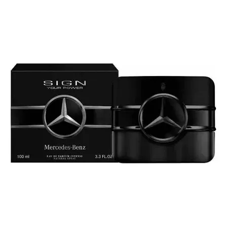 Perfume Masculino Mercedes-Benz Sign Your Power 100ml Amadeirado Gourmand