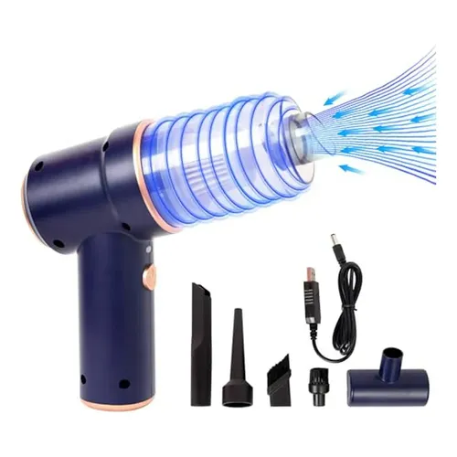 Aspirador de pó portátil sem fio Xerodak Lt-117 azul escuro