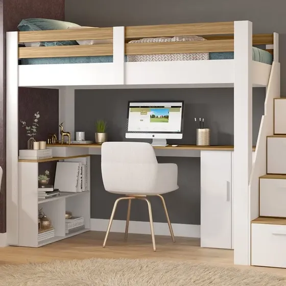 Cama Office Multifuncional Solteiro Adulto Star Plus Aewt