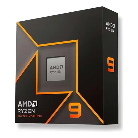 Processador AMD Ryzen 9 9900X, 4.4 GHz, Cache 64MB, 12 Núcleos, 24 Threads, AM5