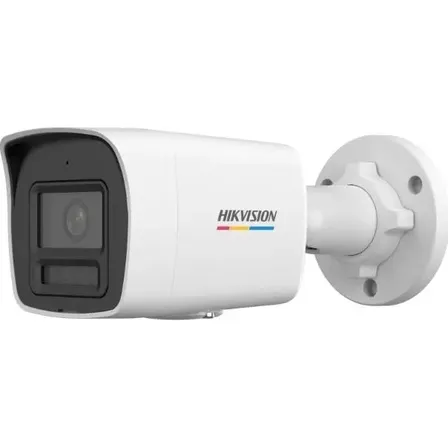 Câmera Hikvision Ds-2cd1027g2h-liu Bullet Ip Colorvu 2mp 2.8mm 30m Com Áudio Cor Branco