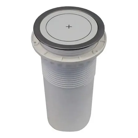 Torre de Tomada Hafele 4 Tomadas 2 USB Indução Embutir Bivolt