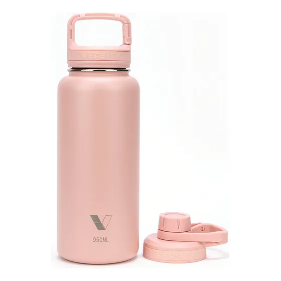 Garrafa Térmica Isolada A Vácuo Versity Coldkeeper 1l Inox Cor Rose
