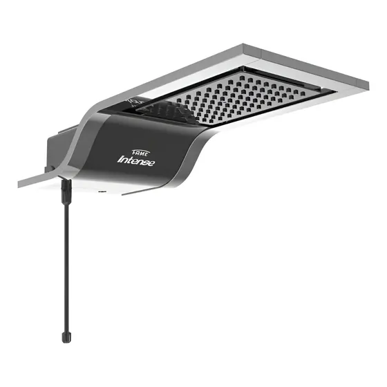 Chuveiro Ducha Eletrônica Fame Intense 6500w Preto E Cromado