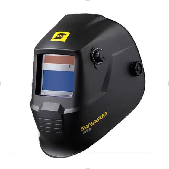 Máscara De Solda Automática Esab Swarm A20 DIN 9-13+ Lente Esab
