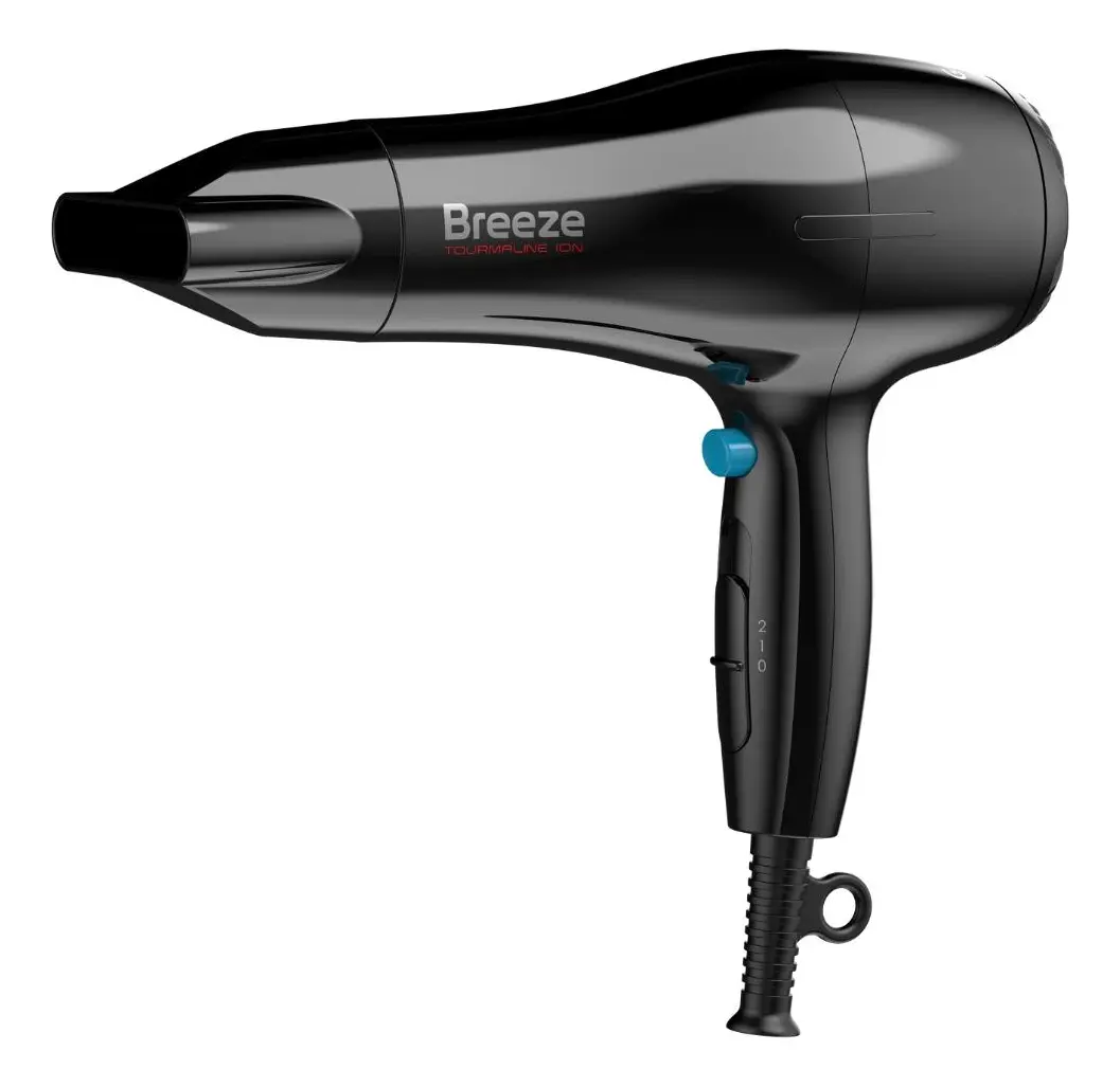 Secador Breeze Tourmaline Ion Gama Italy Cor Preto
