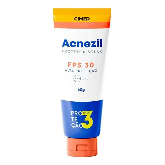 Protetor Solar Acnezil Fps 30 60g - Cimed
