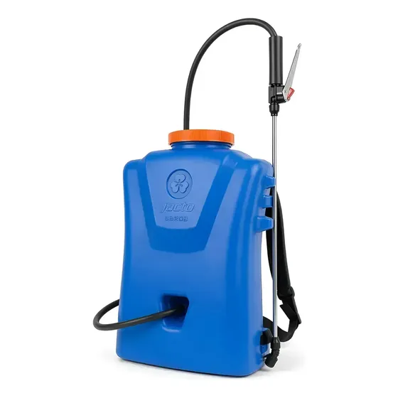 Pulverizador Elétrico Jacto Agrícola Para Plantações Lavouras Hortas Costal Bateria Sb-20b 20 Litros