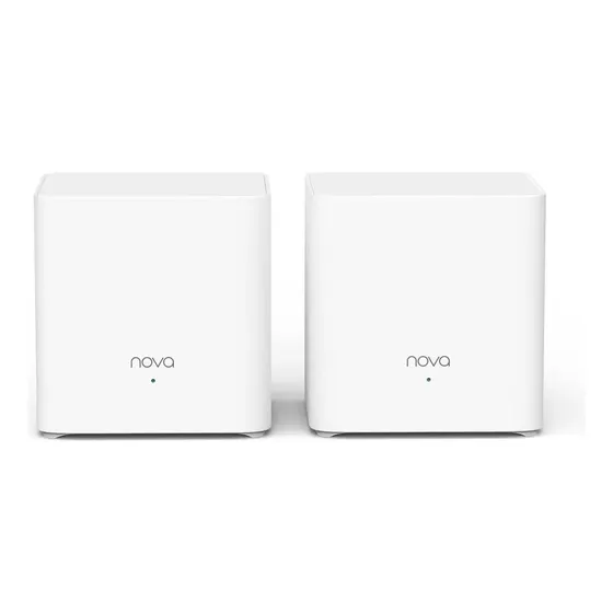 Tenda Kit de Roteadores Sistema Mesh Wi-Fi 6 EX3 AX1500 2-Pack Dual-Band, Cobertura até 200m², Roaming Contínuo, Compatível com Vivo/Claro/TIM, Ideal para Casas Médias Brasileiras