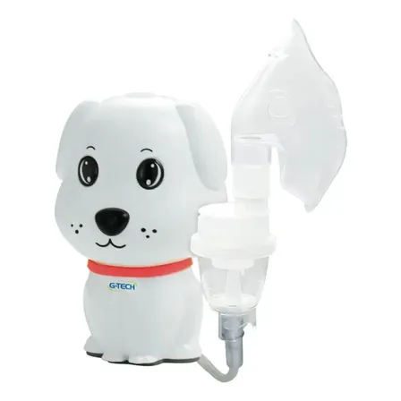 Inalador E Nebulizador G-tech Compact Dcdog1 - Infantil / Bivolt Branco