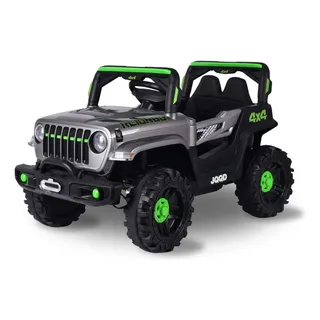 Carro Elétrico Infantil Jipe Off-road 12v Zippy Toys Cinza