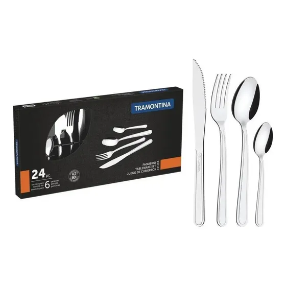 Faqueiro 24p Inox Buzios Tramontina - 23799071