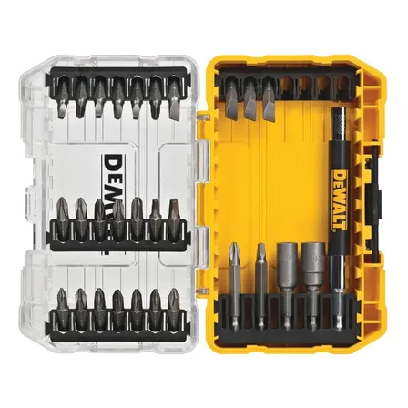 Jogo Bits Parafusadeira C/29 Pc Guia Magnético Dw2162 Dewalt