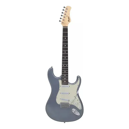 Guitarra Stratocaster Tagima Memphis Mg-30 Mdsv Cor Cinza-escuro Material do diapasão Madeira técnica Orientação da mão Destro