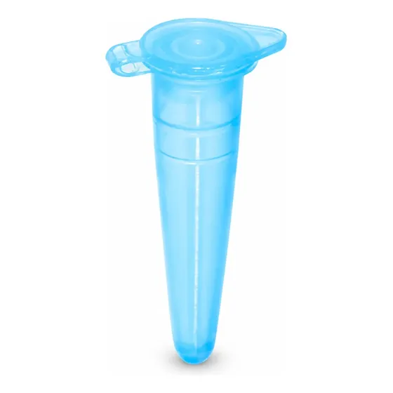 1000 Micropino Cônico Epp 0,38ml Tubo Frasco Capsula Azul