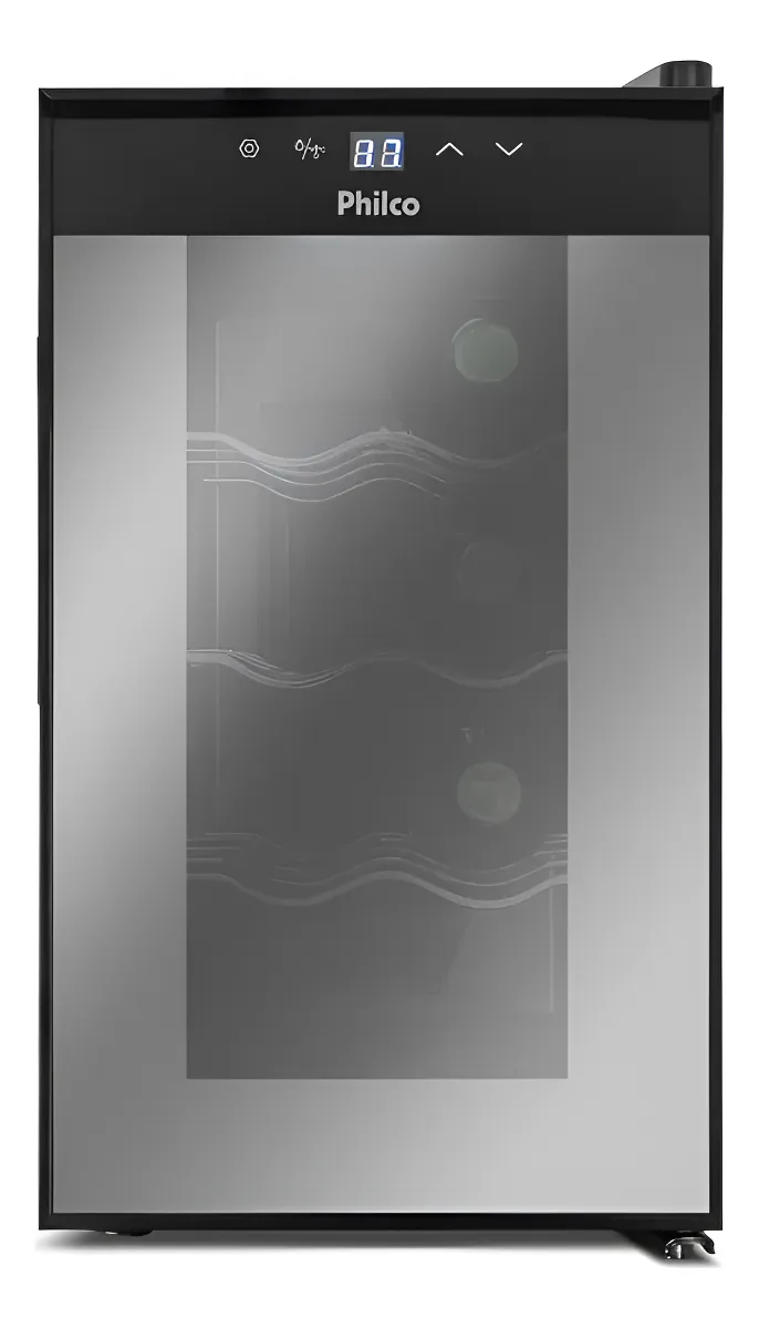 Adega Philco Pad8e 8 Garrafas Display Digital Bivolt Bivolt