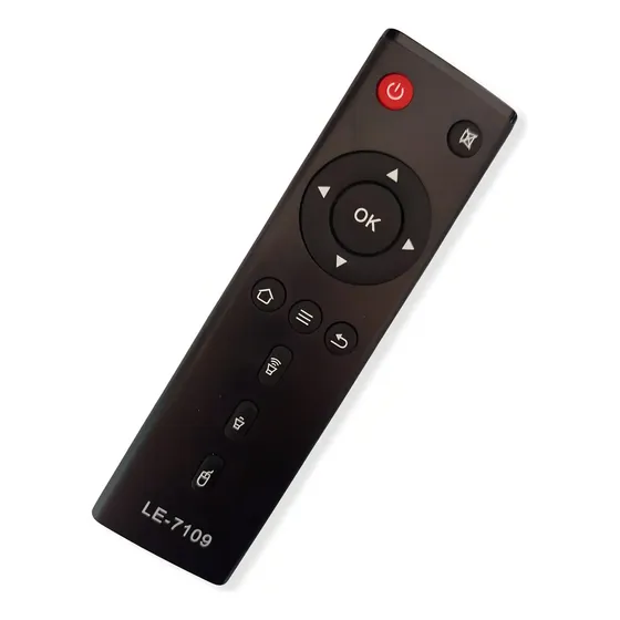 Controle Remoto Smart TV Box Aquário STV-3000 SKY Preto