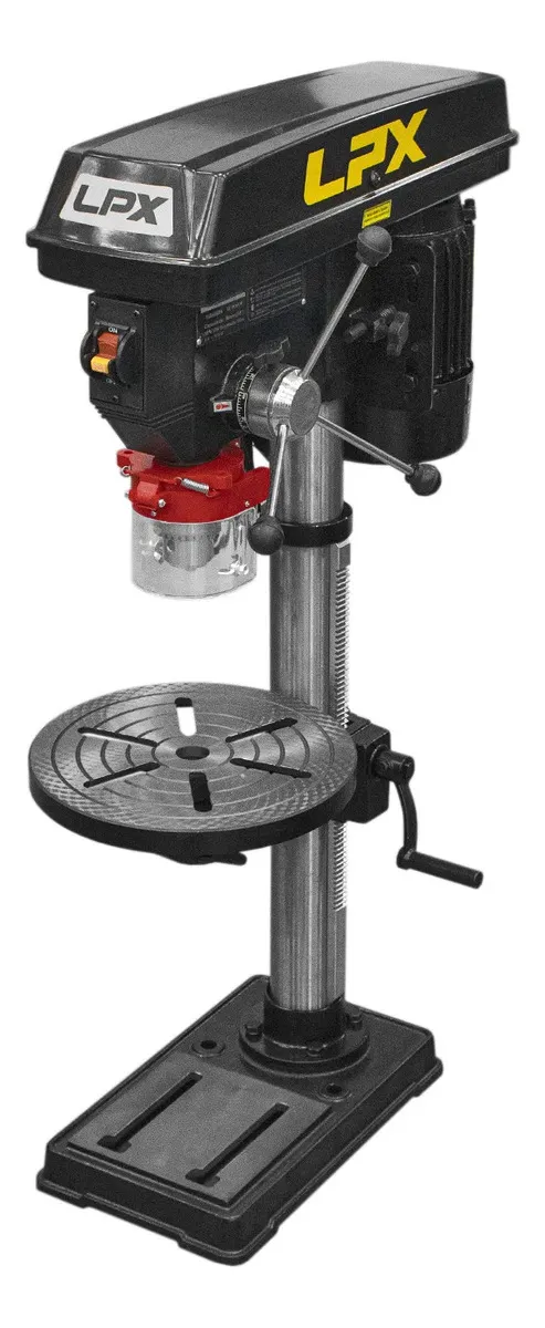Furadeira De Bancada Lpx 5/8 Com 1/2cv 375w-bivolt Cor Preta