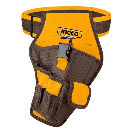 Cinturão C/7 Bolsos Ingco Htbp030128 Marrom-claro