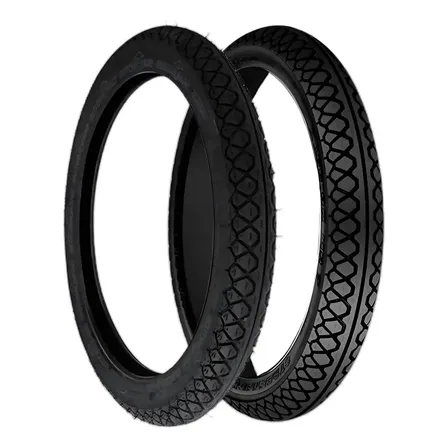 Pneu Biz 100 110 125 60/100-17 + 80/100-14 Maggion Com Câmara