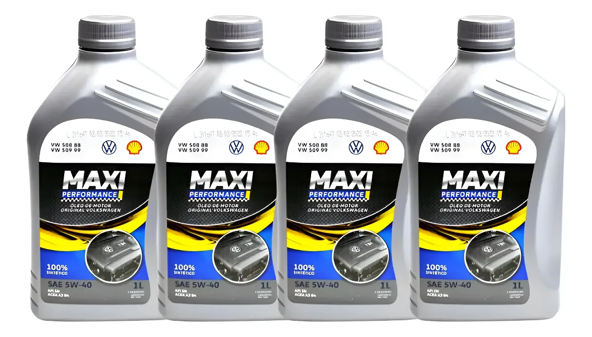 Kit 4l Óleo 5w40 508/88 509/99 Sintético Original Vw