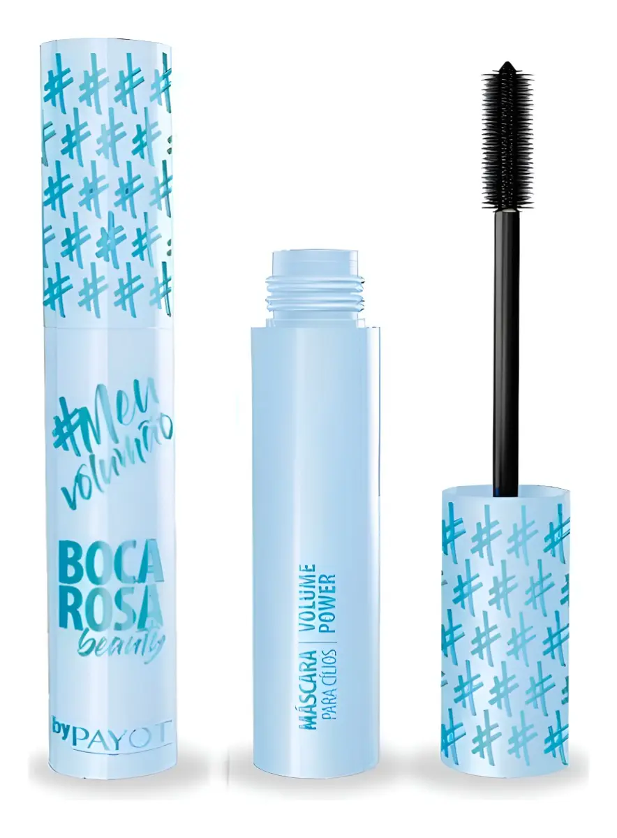 Boca Rosa Payot Meu Volumão Máscara Para Cílios Preto Rimel Preto