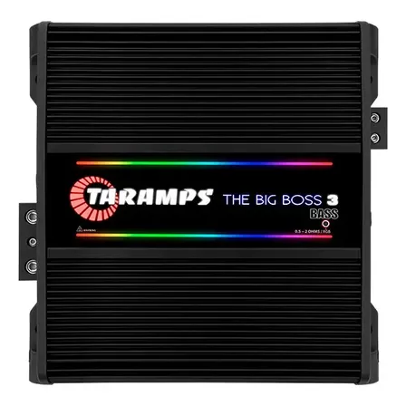Módulo Amplificador Taramps The Big Boss 3 Potencia 3000 Rms Cor Preto - 0.5 ~ 2 Ohms