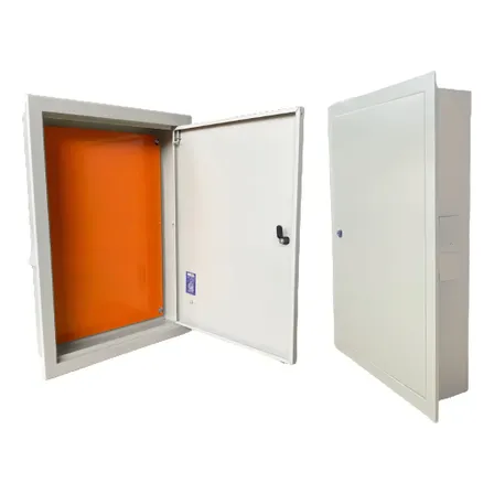 Caixa Montagem Embutir 700x500x120 Painel Elétrico Quadro Cor Cinza Ral 7032 - Weg