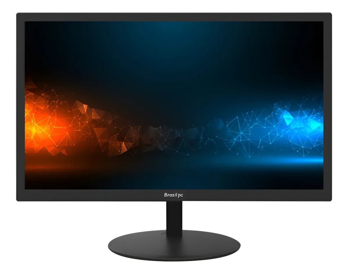 Monitor Led 23 Brazilpc 23wr-75 Fhd 75hz Widescreen Preto Preto 127/220v