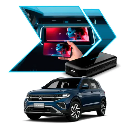 Adaptador Faaftech Playtoair+ Com Carplay E Android Auto Sem Fio Para Carro