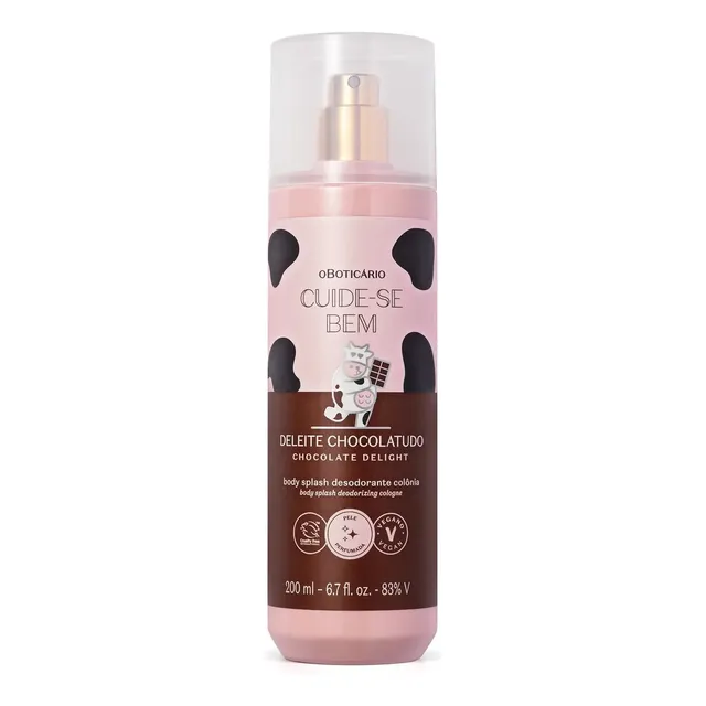 O Boticário Cuide-se Bem Body Splash Deleite Chocolatudo 200ml