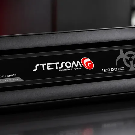 Modulo Amplificador Stetsom Vulcan 12.000 12k 1 Canal - 2 Ohms Preto