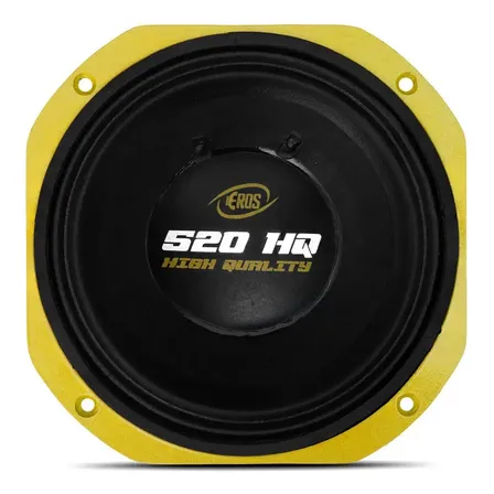 Woofer Eros E-520 HQ 10 Polegadas 520W RMS 8 Ohms Médio Grave