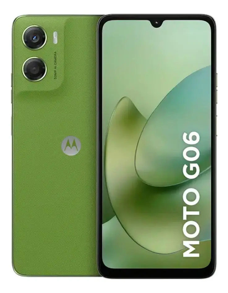 Smartphone Moto G06 4g 6.9 256gb 4gb Câmera 50mp Motorola Verde