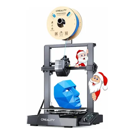 Impressora cinza Creality 3D Ender-3 V3 Se com tecnologia de impressão FDM